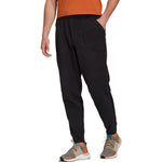Men's adidas Zne Pnt P Fl Solid Color Big Pocket Training Casual Sports Pants/Trousers/Joggers Black DX7643