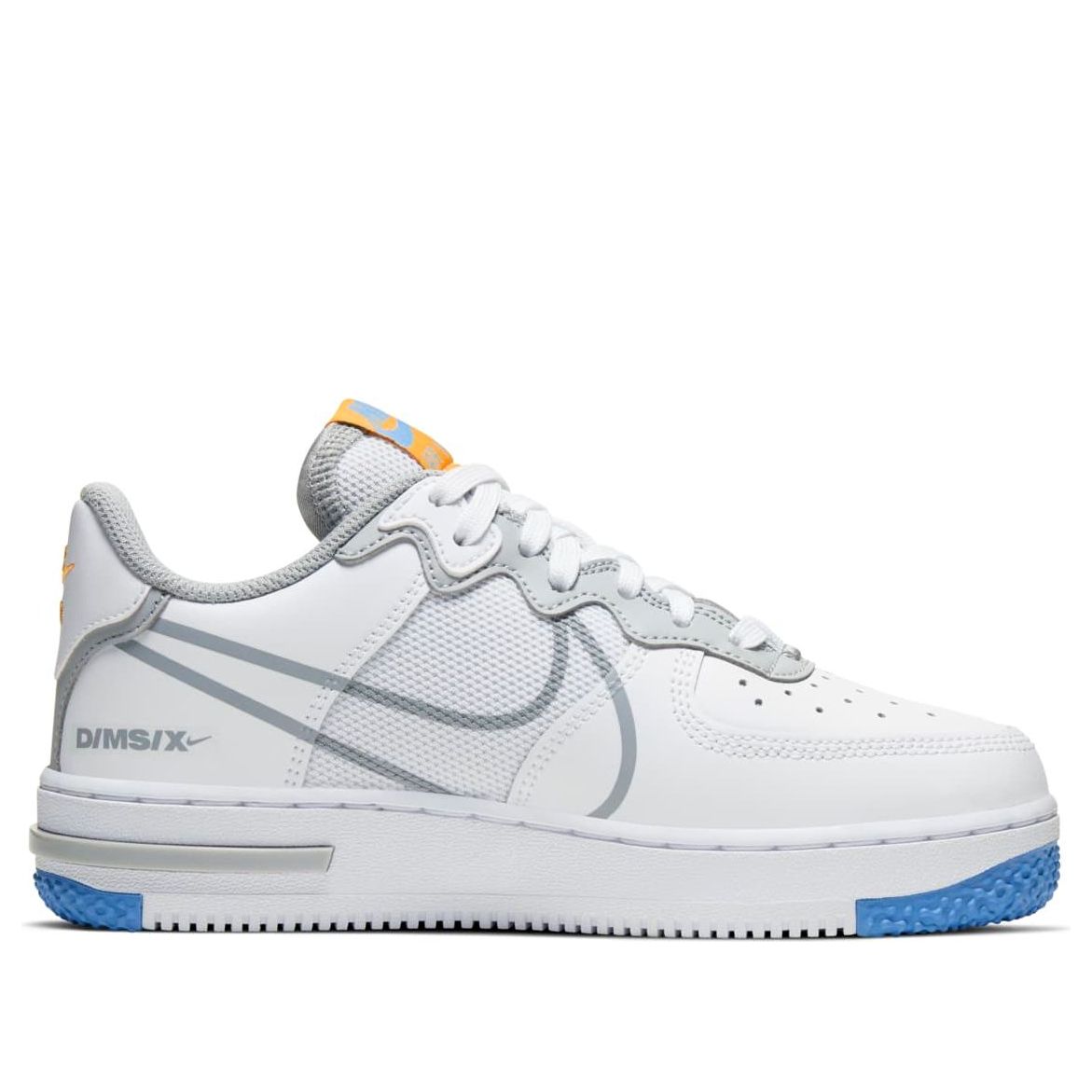 (GS) Nike Air Force 1 React SU 'White Light Smoke Grey' CT5117-102