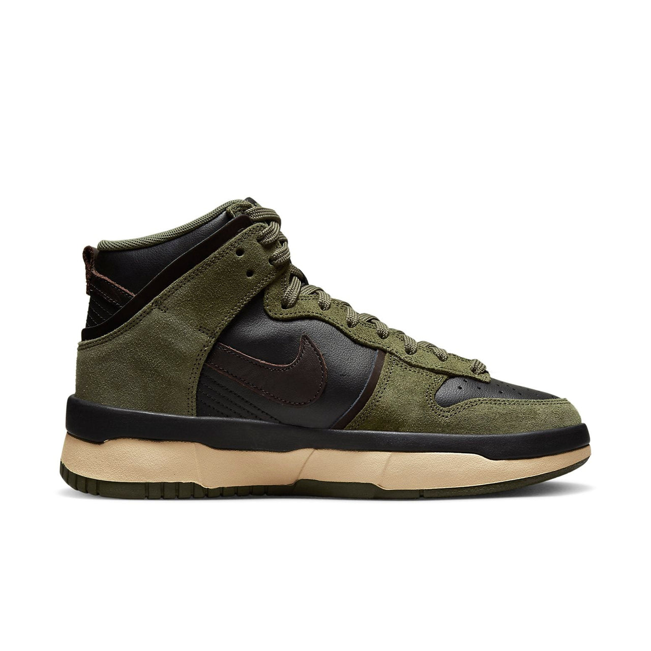 (WMNS) Nike Dunk High Up 'Medium Olive' DH3718-200