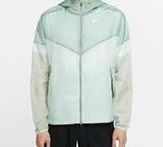 Nike WINDRUNNER Woven hooded Running Jacket Mint Green CK6342-321