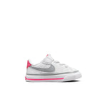 (TD) Nike Court Legacy 'White Pink Prime Light Smoke Grey' DA5382-111