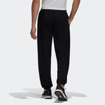 adidas Pant M Logo Casual Breathable Lacing Sports Black H61156