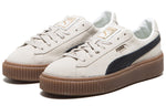 (WMNS) PUMA Suede Platform Core 'Whisper White Black' 363559-01