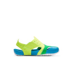 (PS) Air Jordan Flare Casual Colorblock Green Blue Yellow Sandals 'Green Blue Yellow' CI7849-300