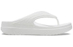 (WMNS) Crocs Sloane Snake Lightweight Cozy Sports Slippers White 206918-100