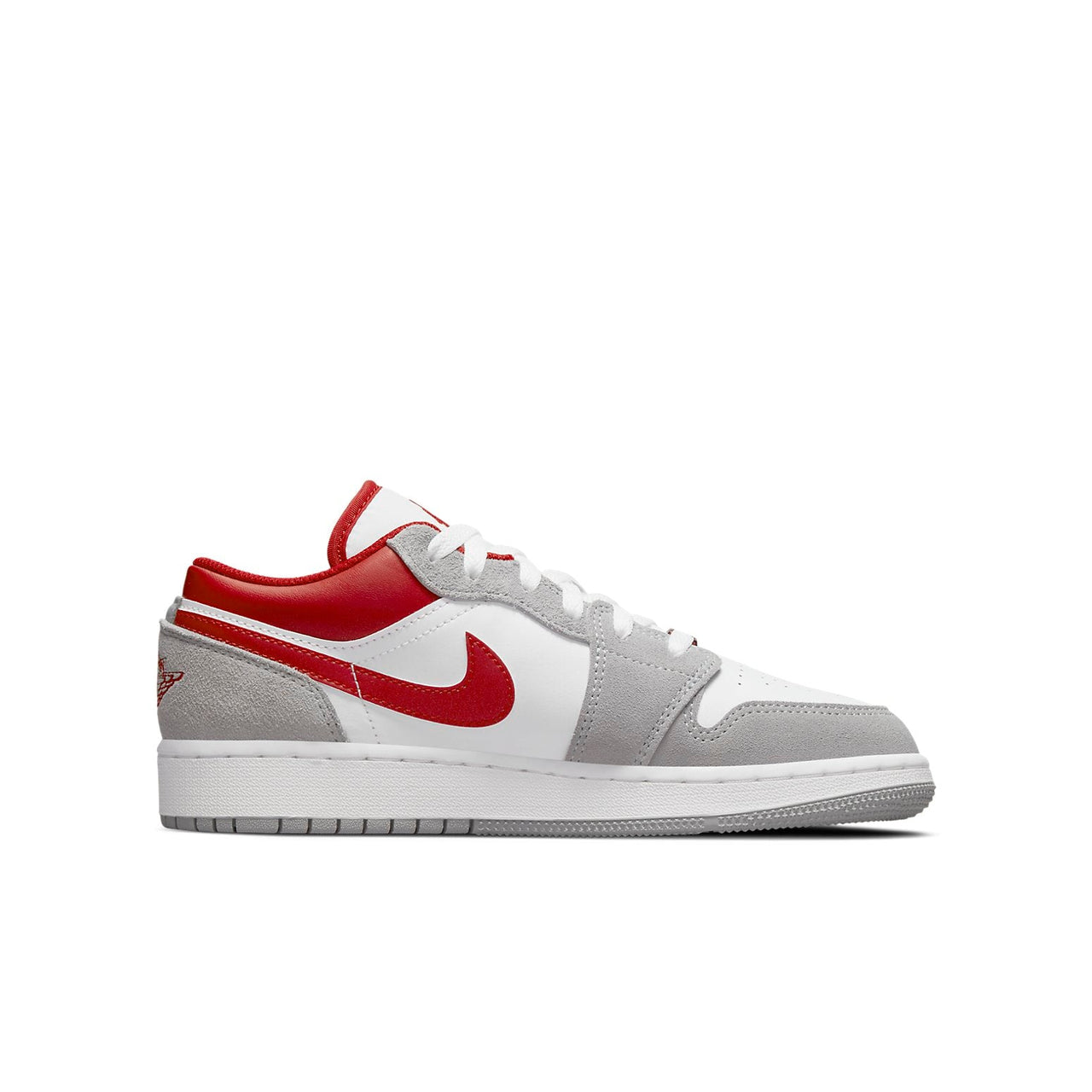 (GS) Air Jordan 1 Low SE 'Light Smoke Grey Gym Red' DM0589-016