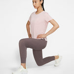 (WMNS) Nike Dri-FIT Training Sports Quick-dry Round Collar T-Shirt Pink DD0619-630
