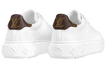 (WMNS) LOUIS VUITTON Time Out Sneakers 'White Monogram with Brown' 1AAE5M