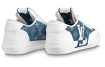 (WMNS) LOUIS VUITTON Charlie Sneakers 'White Denim Monogram' 1AAW2A