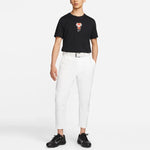Nike Logo Tiger Head Printing Round Neck Pullover Short Sleeve Black DR7722-010