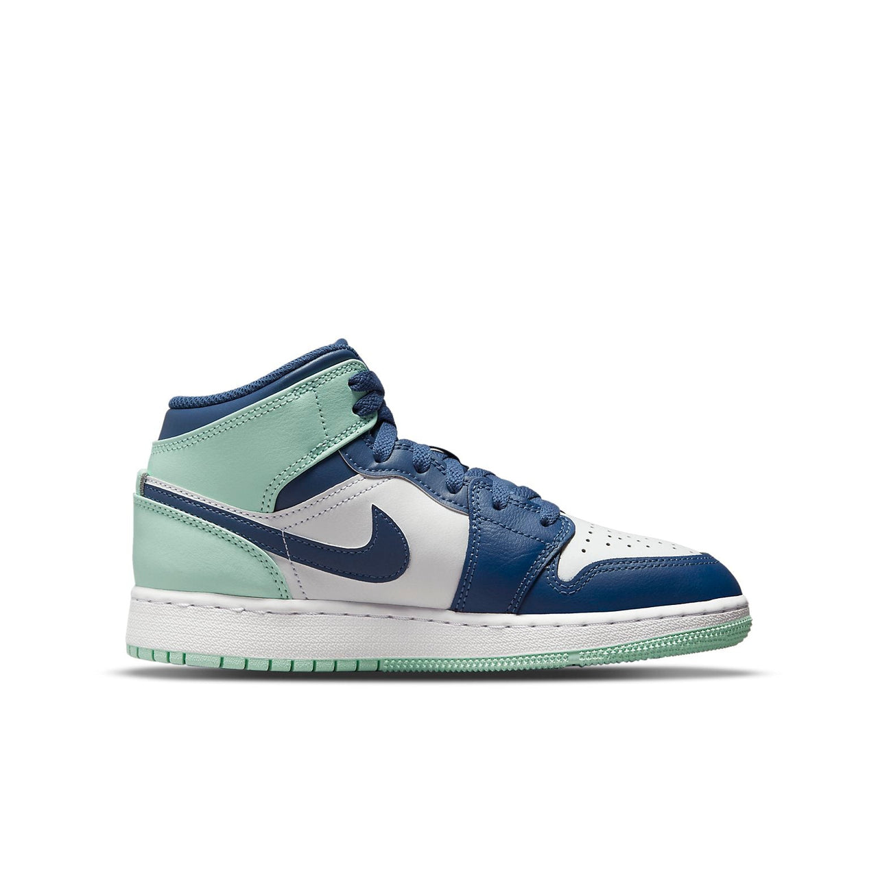 (GS) Air Jordan 1 Mid 'Blue Mint' 554725-413