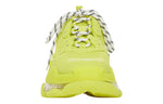 (WMNS) Balenciaga Triple S Sneaker 'Clear Sole - Fluo Yellow' 544351W2FF27390