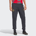Men's adidas Manchester United Soccer/Football Logo Sports Pants/Trousers/Joggers Carbon Black FH8548