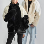adidas originals Unisex Speed Fer Color Contrast Keep Warm Jacket Coat Black HF0701