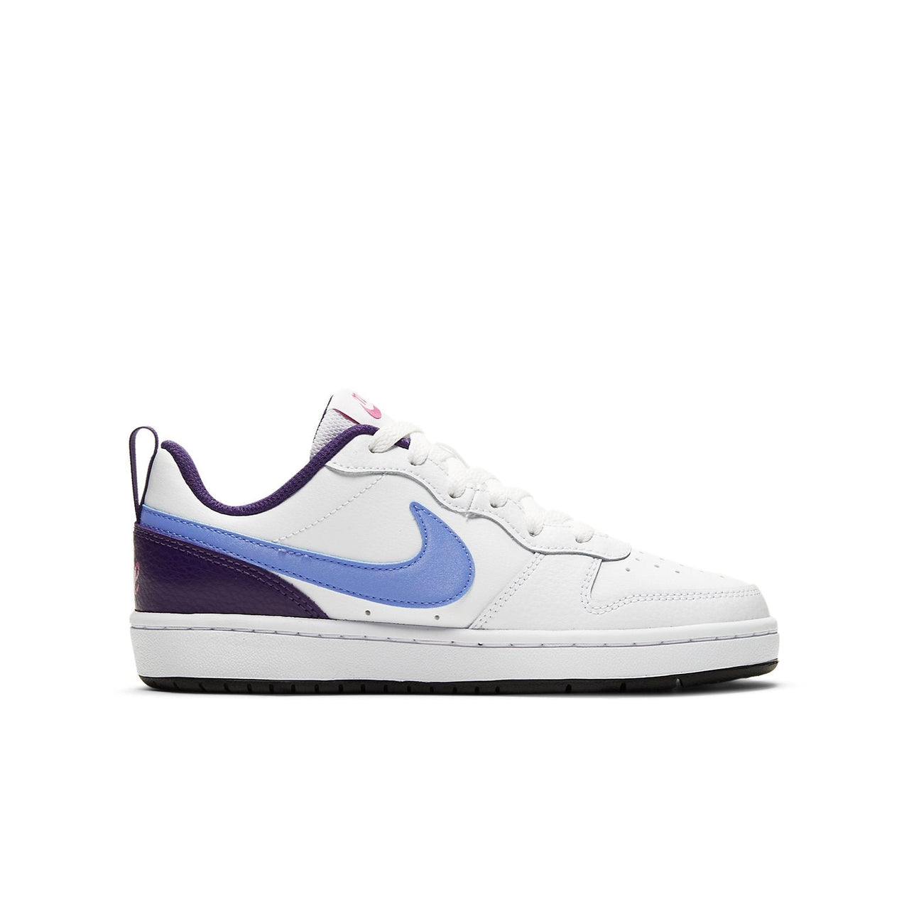 (GS) Nike Court Borough Low 2 'White Royal Pulse' BQ5448-106