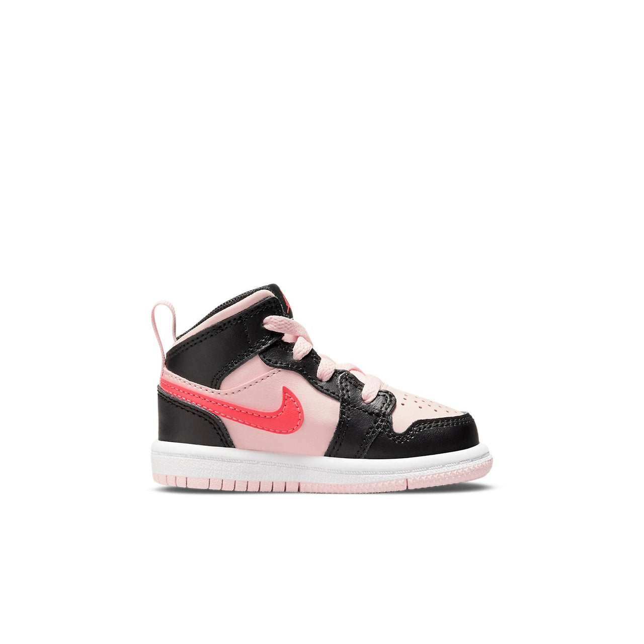 (TD) Air Jordan 1 Mid 'Black Pink Crimson' 640735-604