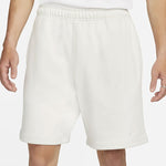 Nike Solid Color Logo Straight Loose Casual Shorts Unisex White DV3056-030