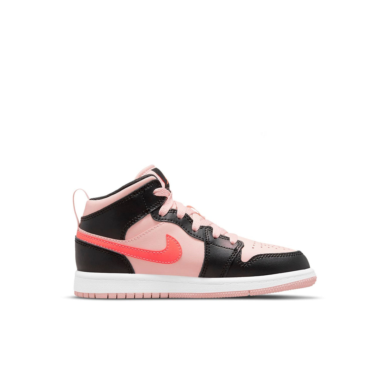 (PS) Air Jordan 1 Mid 'Black Pink Crimson' 640734-604