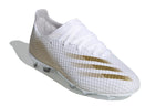 (GS) adidas X Ghosted.3 FG 'White Metallic Gold Melange' EG8210