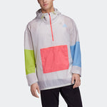 adidas ADAPT Jacket M Running Colorblock Sports Gray GC8606