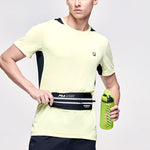FILA Logo Letter Printing Round Collar Male Yellow A11M122101F-YE