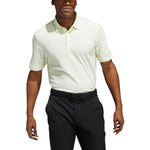 adidas SS22 Small Geometry Pattern Printing Short Sleeve Light Green Polo Shirt HA9172