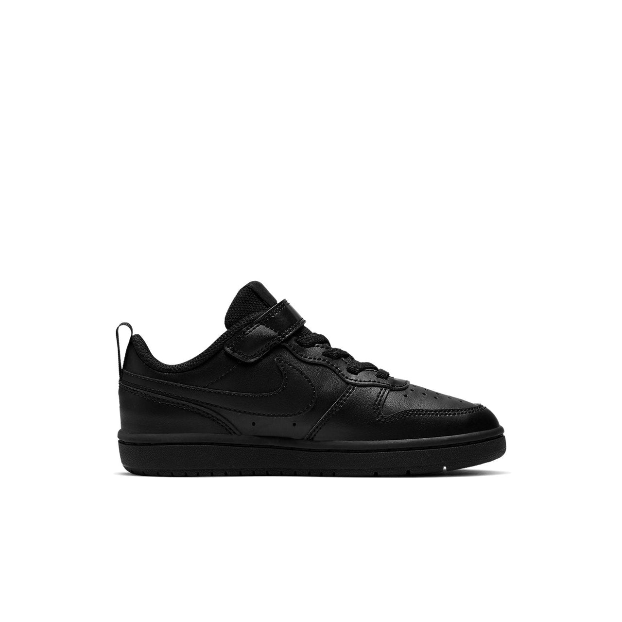 (PS) Nike Court Borough Low 2 'Triple Black' BQ5451-001