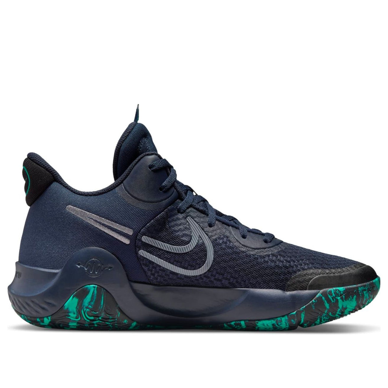 Nike KD Trey 5 IX EP 'Obsidian Clear Emerald' CW3402-400