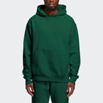 adidas originals x Pw Basics Hood Embroidered Monogrammed Hooded Sweater Unisex Green GM1944