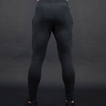 Men's Air Jordan Solid Color Elastic Waistband Slim Fit Sports Pants/Trousers/Joggers Black 861554-010