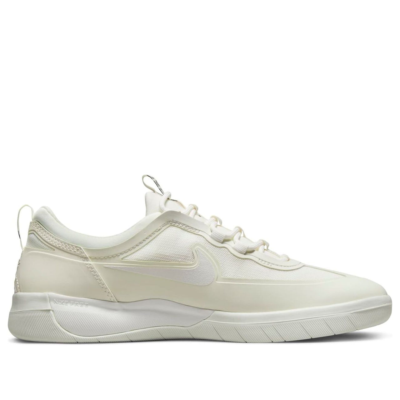 Nike Nyjah Free 2 SB 'Triple White' BV2078-109