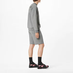 Men's LOUIS VUITTON x NIGO2 Crossover LV2 SS22 Large Love Logo Alphabet Printing Cozy Pullover Autumn Gray 1A9GLT