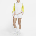 (WMNS) Nike Sportswear New Year Contrast Color Stitching Lace Fleece Lined Stay Warm Pullover Hoodie White DH1371-107