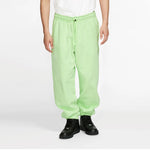 Men's Nike Lab Collection Embroidered Logo Solid Color Fleece Lined Sports Bundle Feet Green Pants AV8279-701