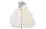 Supreme FW18 Thermal Zip Up Sweatshirt Ash Grey SUP-FW18-1146