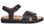 (WMNS) UGG Zoie Sandal Sandals Black Brown 1116372-BLK