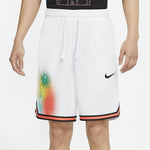 Nike Colorful Loose Sports Casual Basketball Shorts White DJ5214-100