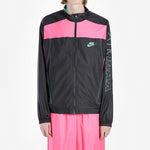 Nike x Atmos NRG Vintage Patchwork Track Jacket 'Black Hyper Pink Hyper Jade' CD6132-011