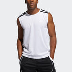 adidas MENS All World Sl 2.0 Basketball Vest White GT3019