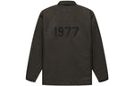 Fear of God Essentials FW22 Nylon Coaches Jacket 'Off Black' FOG-FW22-609