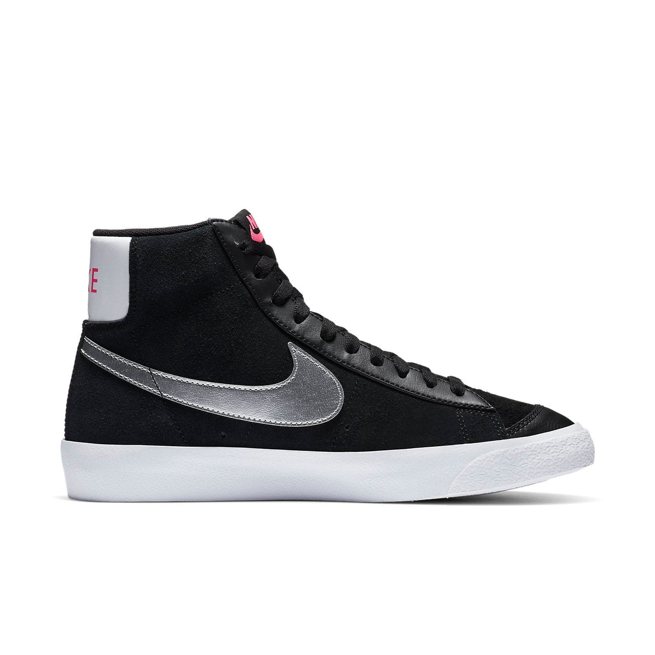 (WMNS) Nike Blazer Mid Vintage '77 'Black Metallic Silver' DA4283-001