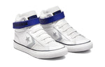 Converse Pro Blaze Strap K 'White Blue Silver' 672123C