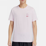 Nike Logo Sports Short Sleeve Pink DC2716-630