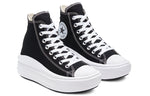 (WMNS) Converse Chuck Taylor All Star High Move 'Black White' 568497C