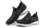 (WMNS) Skechers Ultra Flex Breathable Minimalistic Low Tops Athleisure Casual Sports Shoe Black 149431-BKW