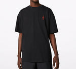 Converse Applique Short-sleeve Tee Unisex Black 10020849-001