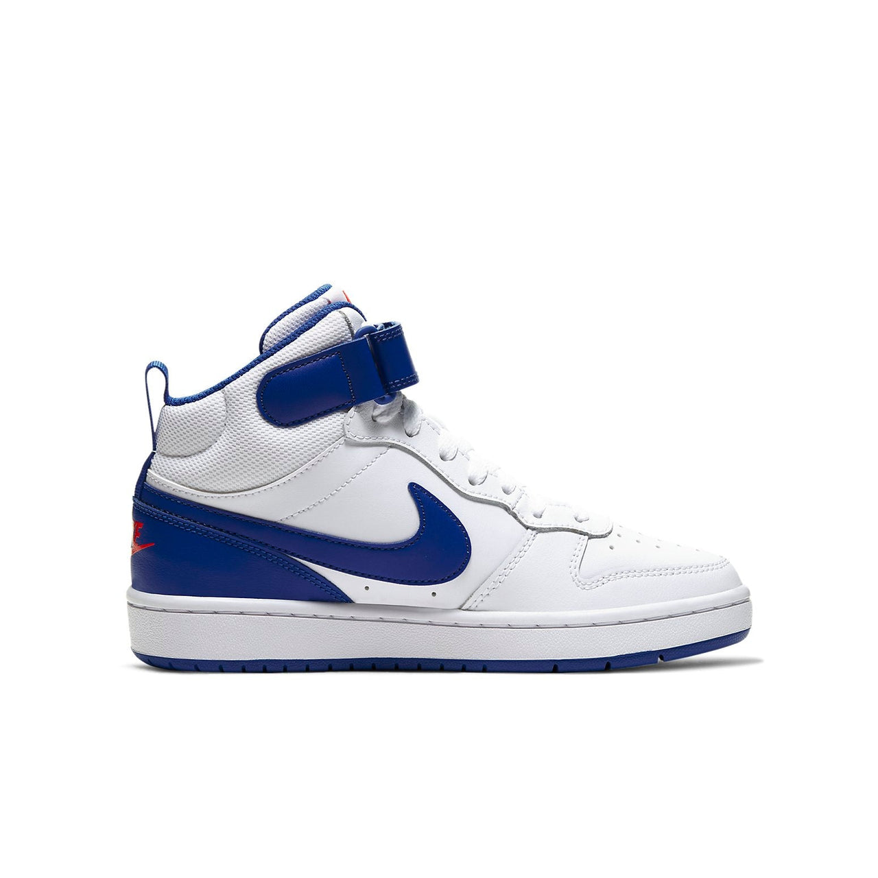 (GS) Nike Court Borough Mid 2 'White Game Royal' CD7782-101