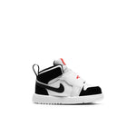 (TD) Air Jordan 1 Sky logo 'Black White Red' BQ7196-101