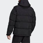 adidas originals Optimus Jacket Detachable Sleeve Stay Warm Sports hooded down Jacket Black H13574