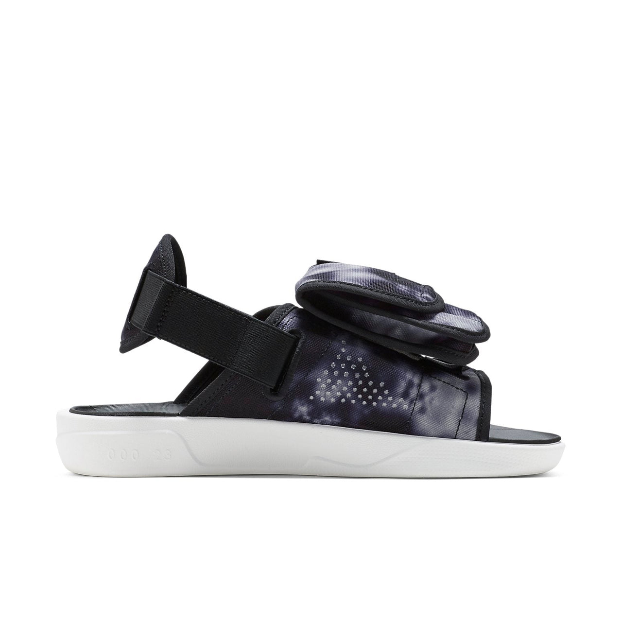 Air Jordan LS Slide Cozy Non-Slip Outdoor Sports Sandals Black White Tie Dye 'Black White' CZ0791-005